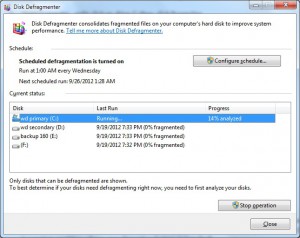 Disk Defragmenter Analyzer 03