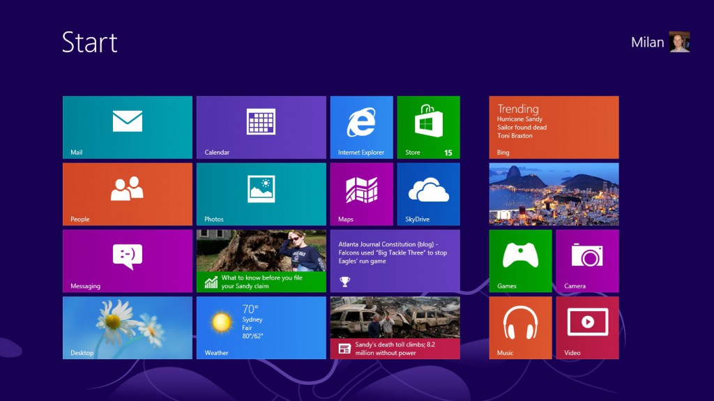 Windows 8 START printscreen