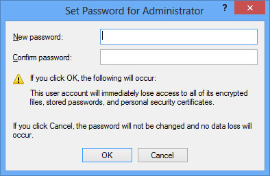 Set Password for Administrator