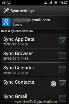 Enable Sync Contacts