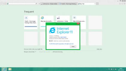 Windows Blue Internet Explorer 11