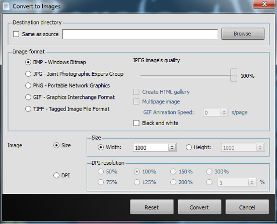 Convert PDF to Image Software