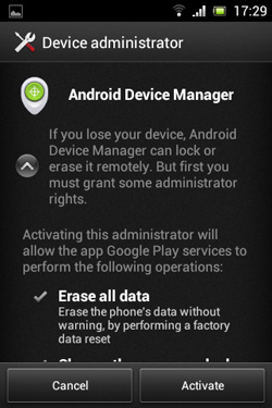 Android Device Administrator