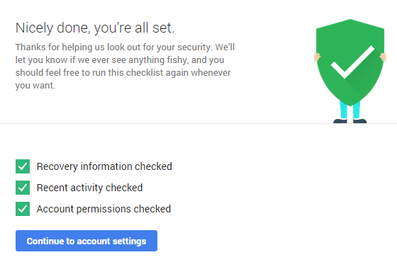 Google security check 2GB