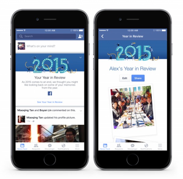 Facebook Year In Review