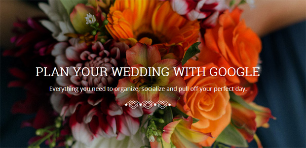 Plan your wedding with Google