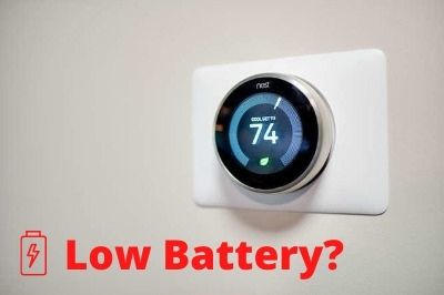 Nest Thermostat Low Battery 